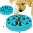 Habzsolásgátló etetőtál kutyáknak, 21 x 21 x 4,5 cm