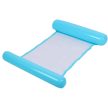 Összecsukható felfújható strandmatrac, kék, 120cm x 70cm