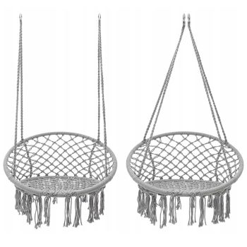 Gólyafészek függőszék, szürke