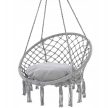 Gólyafészek függőszék, szürke