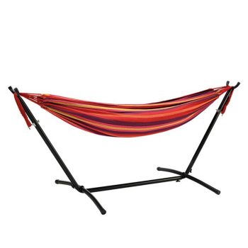   XL kerti függőágy állvánnyal, 185x80 cm, 150 kg terhelhetőség