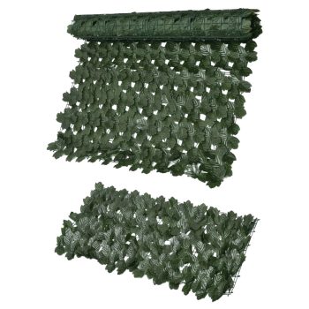   Mesterséges Borostyán Sövény Fal és Erkély Fedésére 1 x 3 m