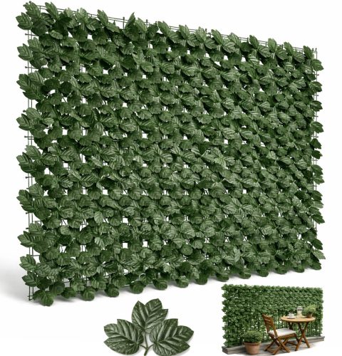 Mesterséges Borostyán Sövény Falra és Erkélyre  1,5 x 3 m