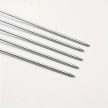 Grill és BBQ nyárs 10db/készlet, 30 cm hosszú rozsdamentes acél nyárs