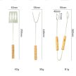 Grillsütő készlet 3 db-os, Csipesz, nyárs, és spatula