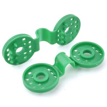   50db - Rögzítő klipsz szőtt árnyékoló hálóhoz , 50 db/csomag, zöld