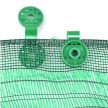 20db - Rögzítő klipsz szőtt árnyékoló hálóhoz, 20 db/csomag, zöld