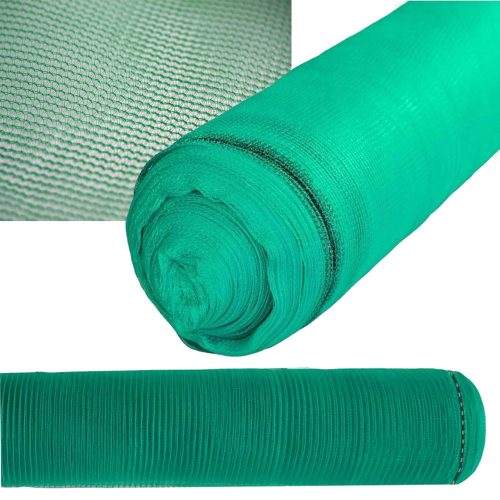 Állványháló, árnyékoló háló, 3,07x20 m, zöld színben