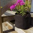 Hordozható textil virágcserép, 11,5 L, 26 x 22 cm
