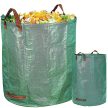 Kerti tároló zsák erős anyagból, 120 literes, 80x60cm, zöld