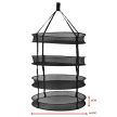 Összecsukható gyümölcs- és gyógynövényszárító állvány, 4 szintes, 