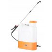 Akkumulátoros háti permetező 16 literes,  teleszkópos nyéllel és 17 kiegészítővel
