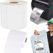 8 tekercs Öntapadós thermo etikett címke 100x150mm, 500db címke/tekercs