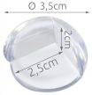 Szilikon sarokvédő - 4 db