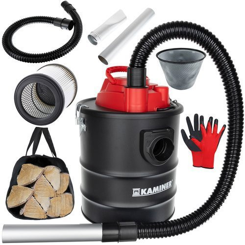 Nagy teljesítményű hamu porszívó, hőálló, fúvó funkció, teljesítmény 1600W, 15L kapacitás, HEPA szűrő, 230V