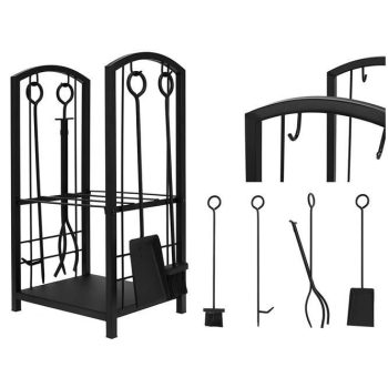   Fa tároló állvány, nagy tároló területtel, masszív acélból