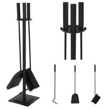 4 részes kandalló szerszámkészlet