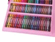 Festőkészlet rózsaszín tokban, 168 db-os