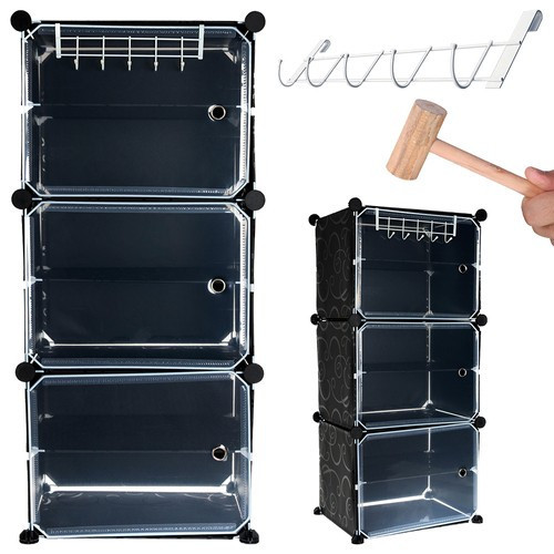 Moduláris cipőtartó – 40x31x30 cm (3 modul)