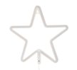 LED éjjeli lámpa - csillag - meleg fehér
