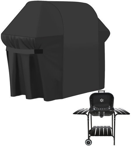 Vízálló Kerti grill takaró huzat, fekete, 147x61x122cm