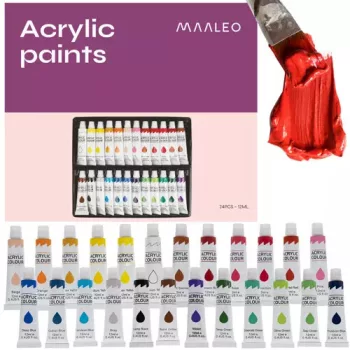 Akril festékek 24 db. - 12 ml