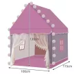 Gyermeksátor LED fénnyel - rózsaszín 130 x 100 x 115 x cm