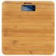 Bambusz LCD fürdőszobai mérleg - 180 kg-ig
