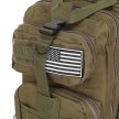 Katonai hátizsák, zöld, 26 L