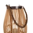 Bambusz lámpa, rattan, bézs, 40 cm