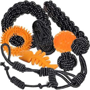   Játékkészlet kutyáknak 10db/készlet, interaktív fejlesztőjáték