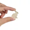 Fából készült puzzle játék, farkas motívum, 170 db-os