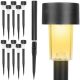 LED napelemes kerti lámpák - 10 darabos szett, vízálló