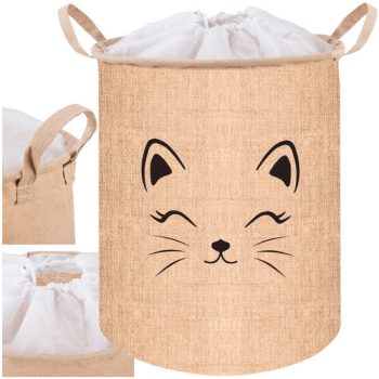 Játékkosár, ruha és fehérnemű rendszerező 63L