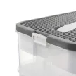 Lego építőkocka tárolódoboz 2 szintes