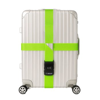 Csomagtartó öv bőröndökhöz, kóddal, 3,9 méter