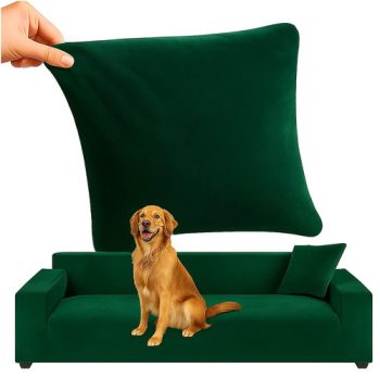 Kanapéhuzat 190-230cm sötétzöld