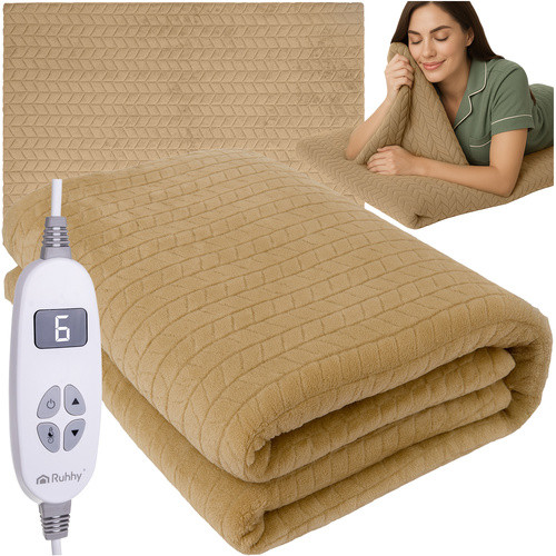 Elektromos takaró alátét 180x130cm bézs