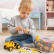 Kreatív építőkészlet, 3D kockák gyerekeknek járművekhez, 100 db-os
