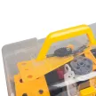 Kreatív építőkészlet, 3D kockák gyerekeknek járművekhez, 100 db-os
