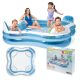Felfújható  kerti  medence 4 üléssel és háttámlával 229 x 229 x 66 cm 882L 