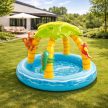 Trópusi sziget felfújható bébimedence 102 x 86 cm, 45 literes kapacitással