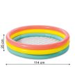 Felfújható gyermekmedence 114 x 25 cm, pancsolómedence 131 l