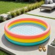 Felfújható gyermekmedence 114 x 25 cm, pancsolómedence 131 l