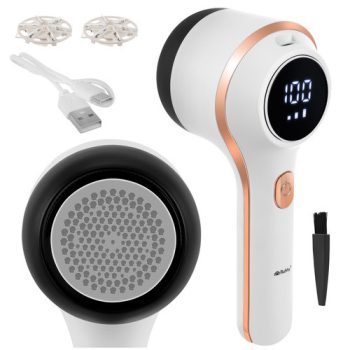   akkus ruhaborotva 6 pengével, USB-C csatlakozóval, 3 LCD üzemmóddal