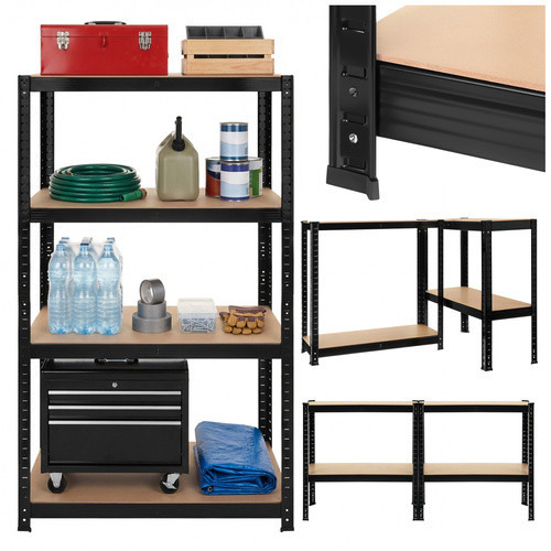 Fém tárolóállvány 150x75x30, 700kg teherbírás