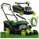 benzinmotoros fűnyíró erős motorral, 40,6 cm vágási szélességgel + mosó funkcióval