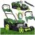 benzinmotoros fűnyíró erős 196 cm3-es motorral, 4 az 1-ben mulcsozással, 60 literes kosárral