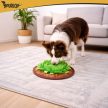 Szimatszőnyeg, jutalomfalat-fejlesztő játék kutyáknak és macskáknak 48 x 48 cm