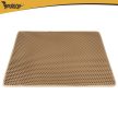 Alomtálca alátét 75x55cm, macskaalom alátét, kétrétegű, EVA méhsejt hab - bézs